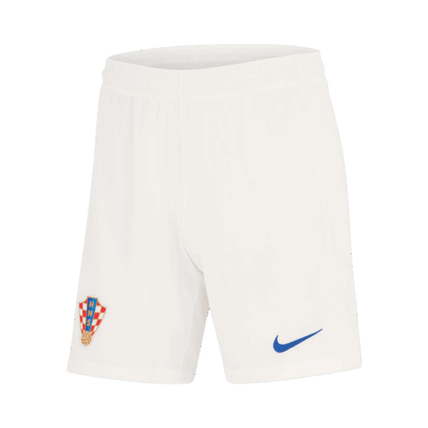 Croatia Home Soccer Shorts Euro 2024