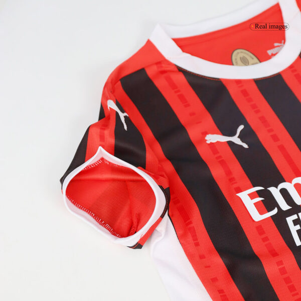 Kids AC Milan Home Jersey Kit 2024/25 - Image 13