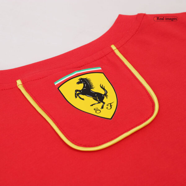 Scuderia Ferrari F1 Racing Team Charles Leclerc Driver T-Shirt 2024 - Image 14