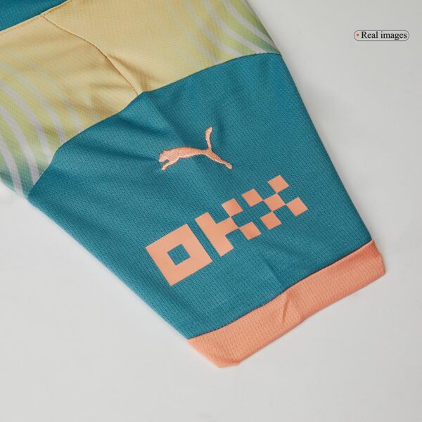 Kids Manchester City Fourth Jersey Kit 2024/25 - Image 13