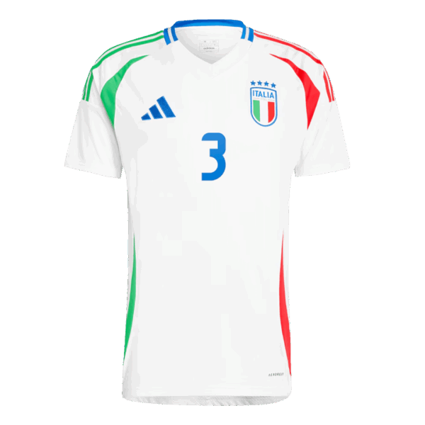 [Super Replica] DIMARCO #3 Italy Away Jersey Euro 2024 - Image 2