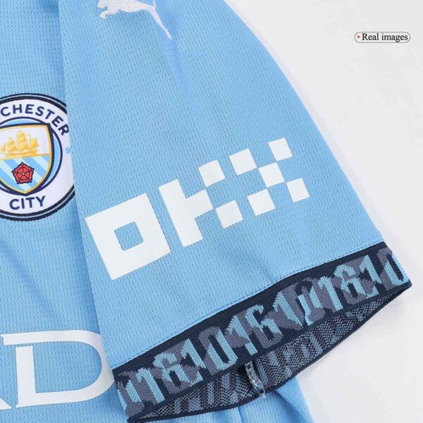 [Super Replica] Manchester City Home Full Jersey Kit 2024/25 - Image 11
