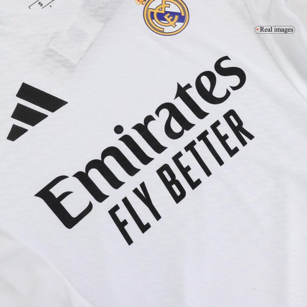Real Madrid Home Match Jersey + Shorts Kit Player Version 2024/25 - Image 10