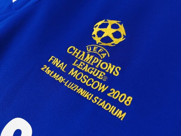 Retro Chelsea UCL Final Home Jersey 2008 - Image 18
