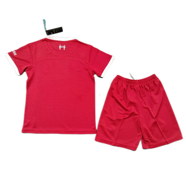 Kids Liverpool Home Jersey Kit 2023/24 - Image 4