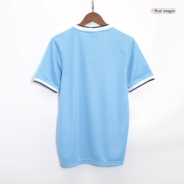 KUN AGUERO #16 Retro Manchester City Home Jersey 2013/14 - Image 4