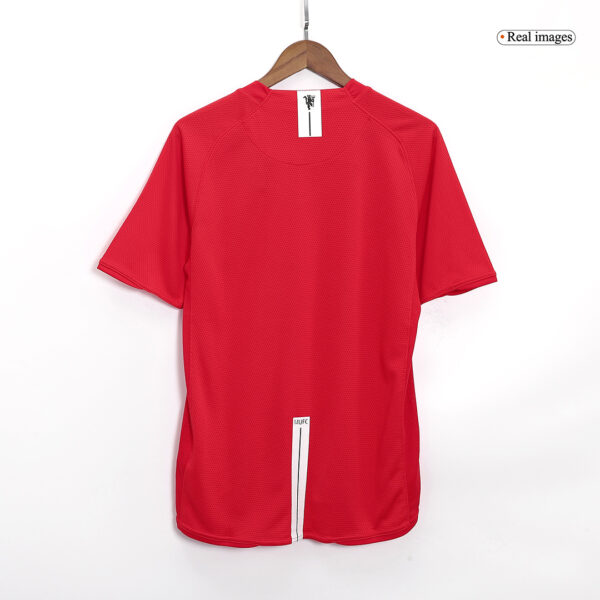 Retro Manchester United UCL Final Home Jersey 2007/08 - Image 4