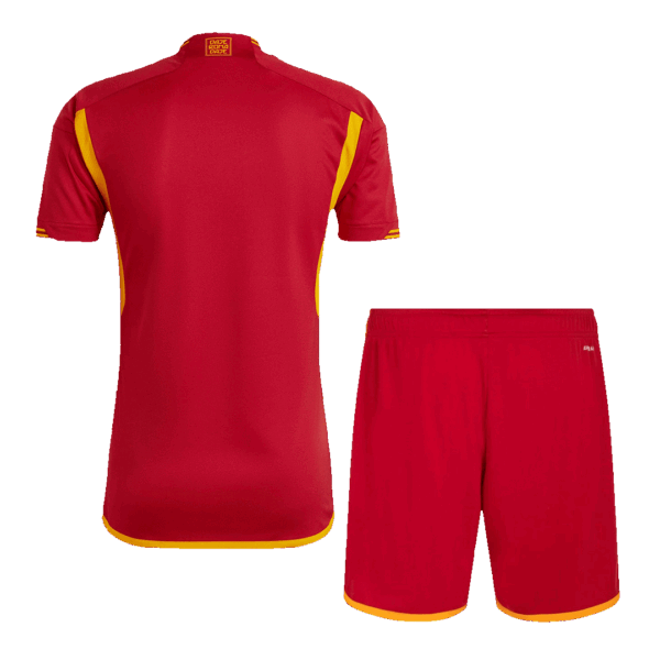 Roma Kit Home Jersey+Shorts 2023/24 - Image 2