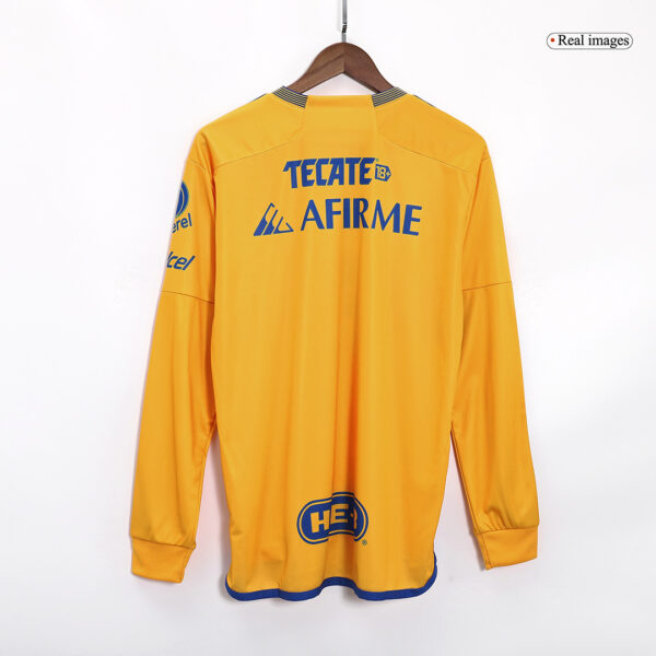 Tigres UANL Home Long Sleeve Jersey 2023/24 - Image 4