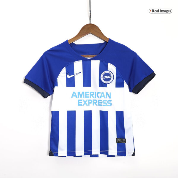 Kids Brighton & Hove Albion Home Kit 2023/24 - Image 4
