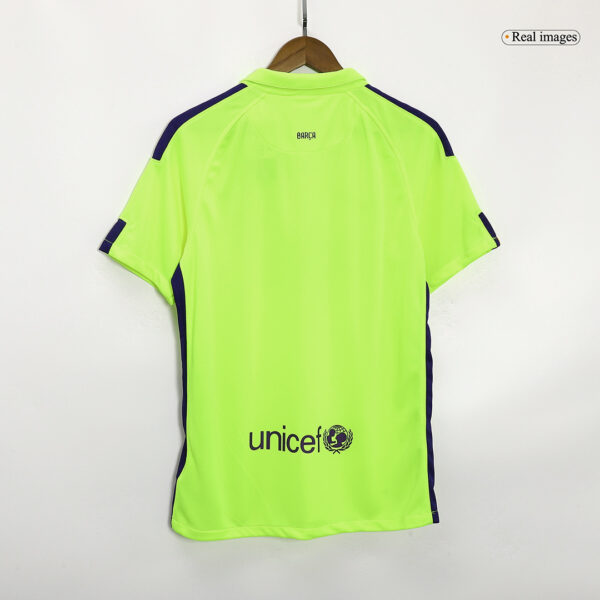 Messi #10 Retro Barcelona Third Jersey 2014/15 - Image 4