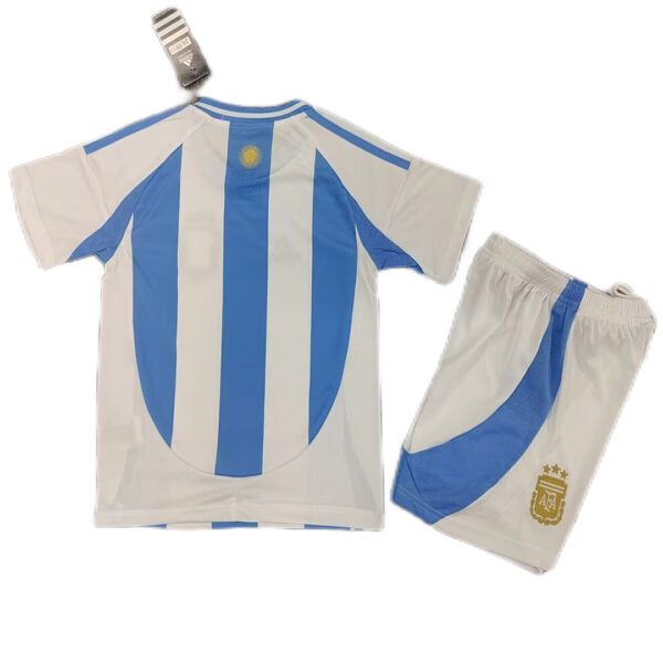Kids Argentina Home Kit Copa America 2024 - Image 3