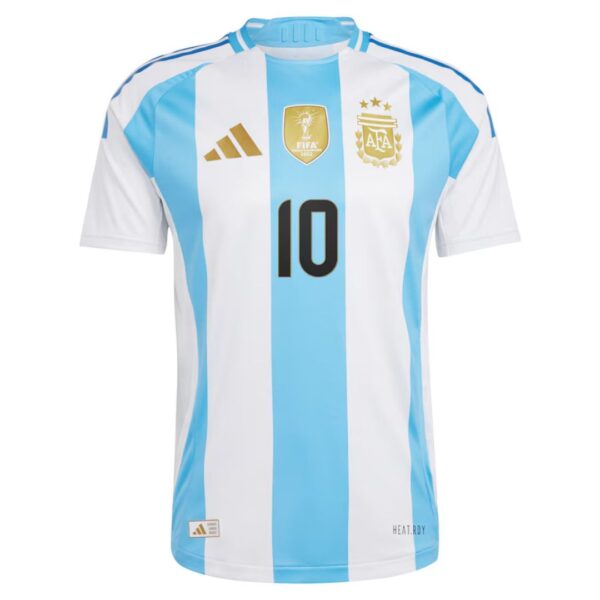 Messi #10 Argentina Home Jersey Player Version Copa America 2024 - Image 2