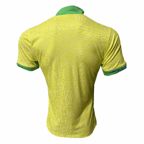 Brazil Home Jersey Player Version Copa America 2024 - Image 4