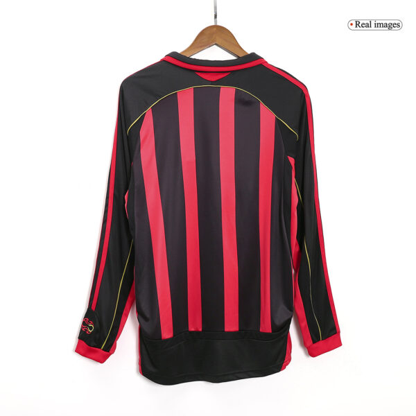 AC Milan Retro Jersey Home Long Sleeve 2006/07 - Image 13