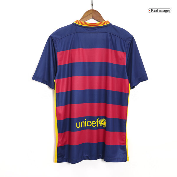 Su??rez #9 Retro Barcelona Home Jersey 2015/16 - Image 4