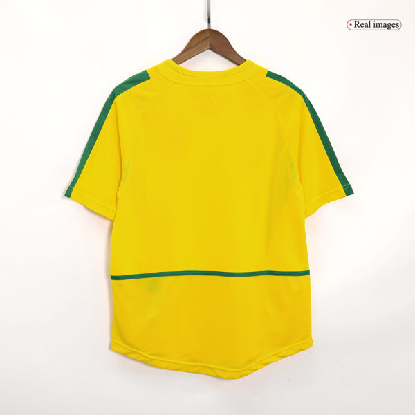 Brazil Retro Jersey Home World Cup 2002 - Image 4