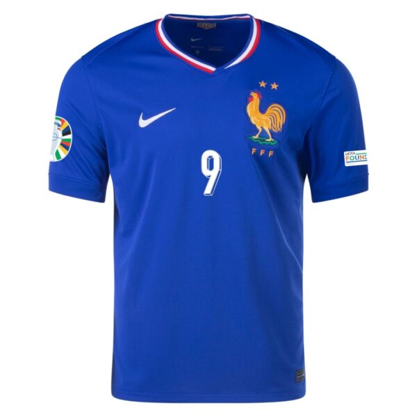 [Super Replica] GIROUD #9 France Home Jersey Euro 2024 - Image 2