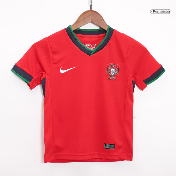 Kids Portugal Home Kit EURO 2024 - Image 6