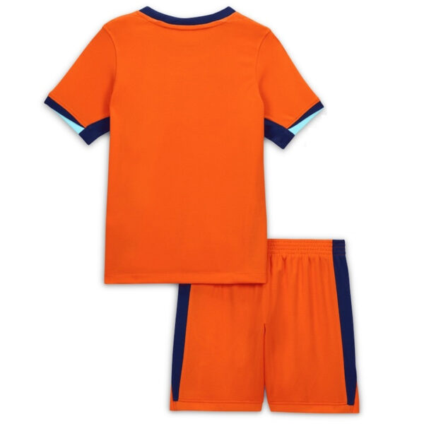 Kids Netherlands Home Jersey Kit Euro 2024 - Image 2