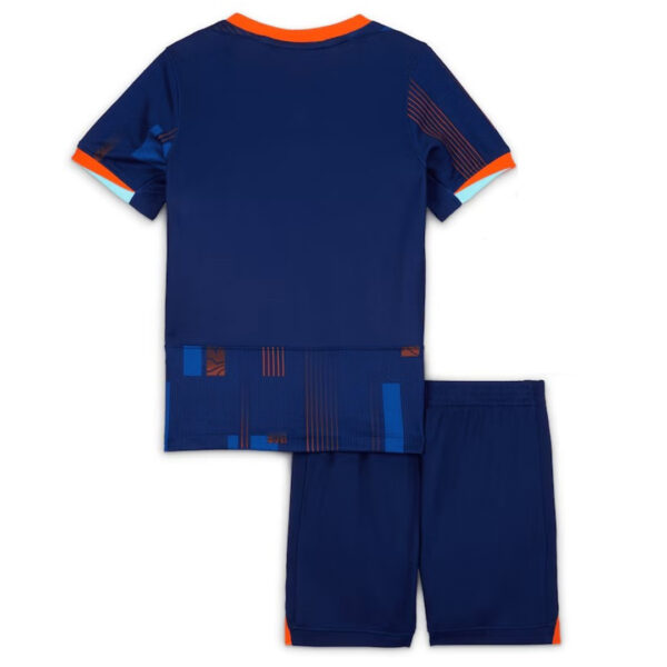 Kids Netherlands Away Jersey Kit Euro 2024 - Image 2