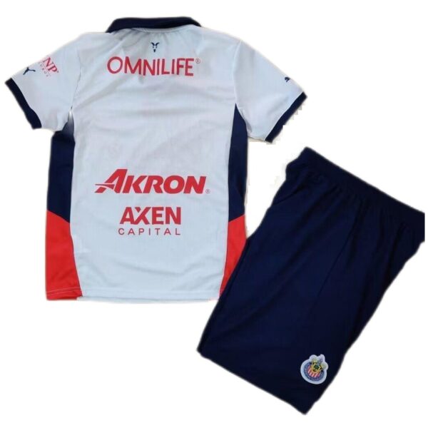 Kids Chivas Away Jersey Kit 2024/25 - Image 2