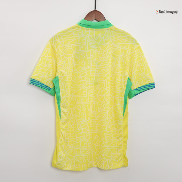 [Super Replica] Brazil Home Kit (Jersey+Shorts) Copa America 2024 - Image 5