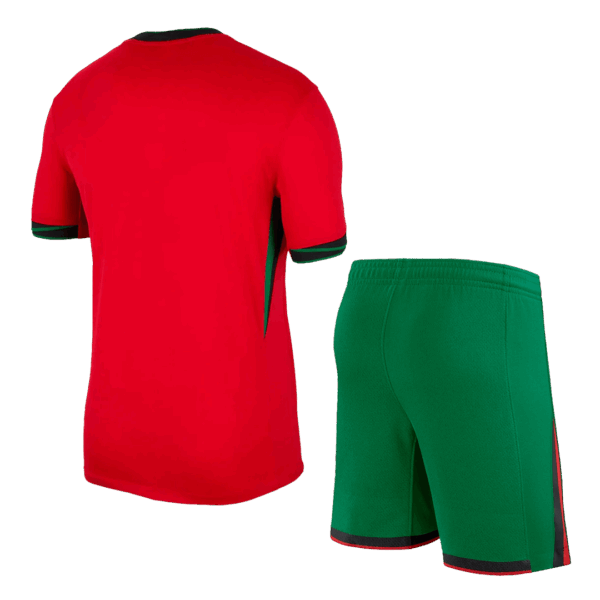 [Super Replica] Portugal Home Kit(Jersey+Shorts) Euro 2024 - Image 2