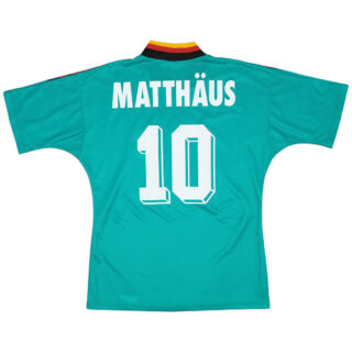 MATTHAUS #10 Germany Retro Jersey Away World Cup 1994