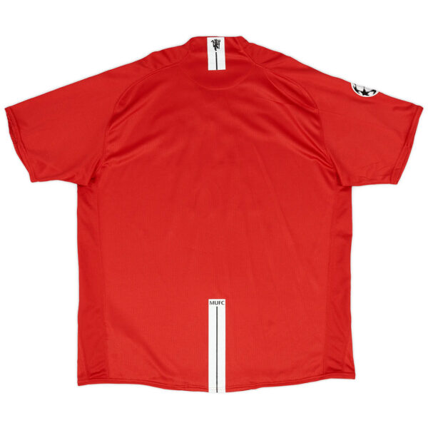Retro Manchester United UCL Final Home Jersey 2007/08 - Image 16