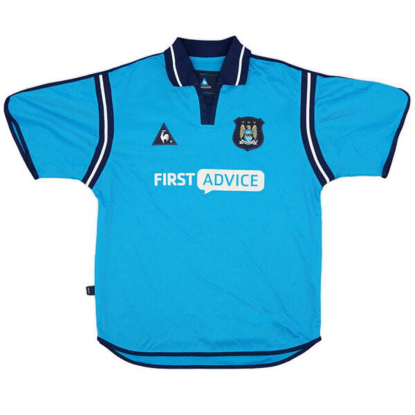 Sun #17 Manchester City Retro Home Jersey 2002/03 - Image 2
