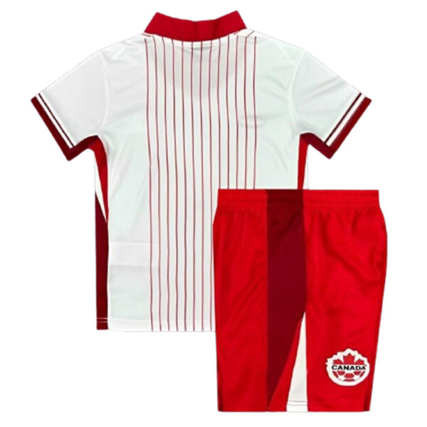 Kids Canada Away Jersey Kit Copa America 2024 - Image 2