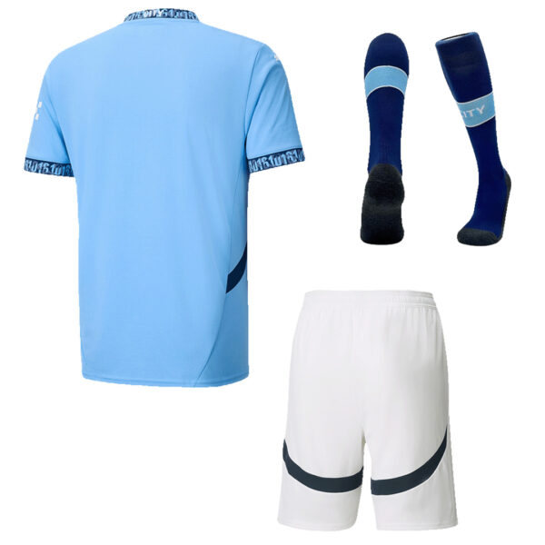 [Super Replica] Manchester City Home Full Jersey Kit 2024/25 - Image 3