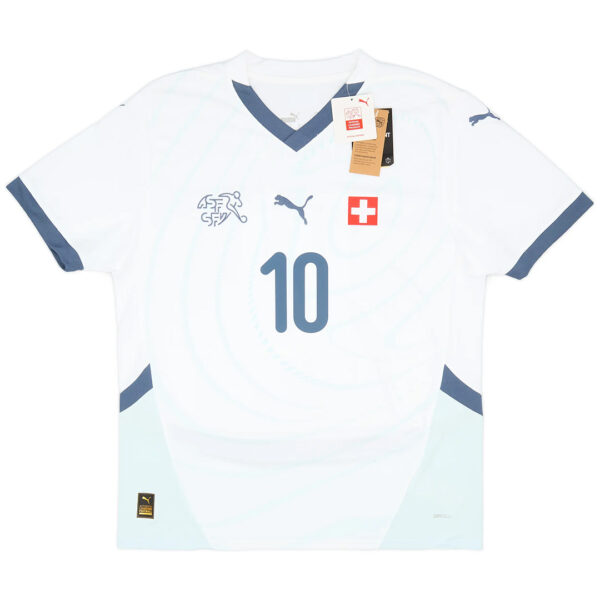 Xhaka #10 Switzerland Away Jersey Euro 2024 - Image 2