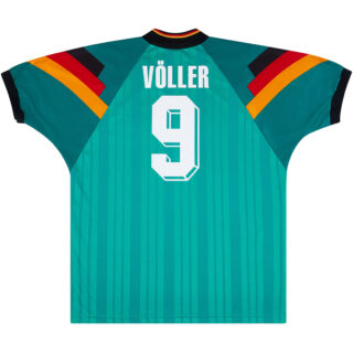 VOLLER #9 Germany Retro Jersey Away 1992