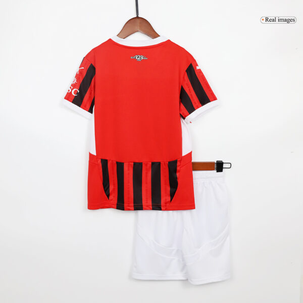 Kids AC Milan Home Jersey Kit 2024/25 - Image 4