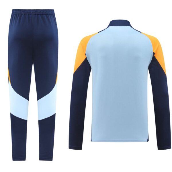 Real Madrid Training Kit (Jacket+Pants) Gray 2024/25 - Image 2