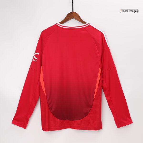 Manchester United Home Long Sleeve Jersey 2024/25 - Image 4