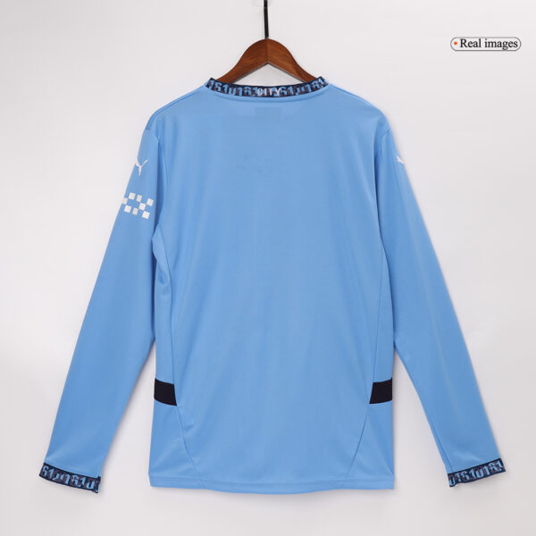 Manchester City Home Long Sleeve Jersey 2024/25 - Image 6