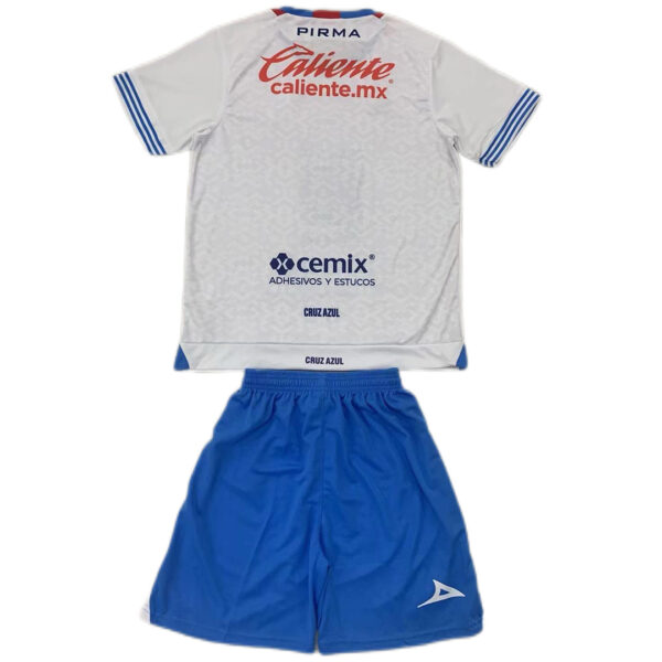 Kids Cruz Azul Away Kit(Jersey+Shorts) 2024/25 - Image 3