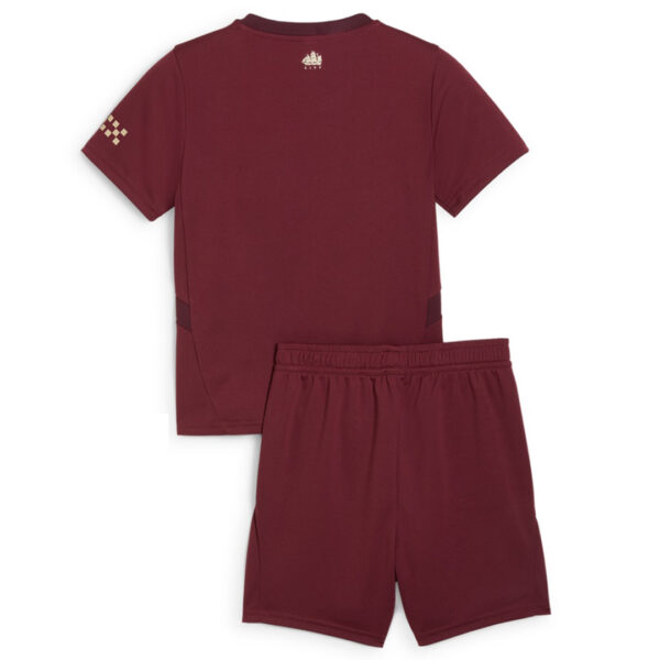 Kids Manchester City Third Full Kit Jersey+Shorts+Socks 2024/25 - Image 3