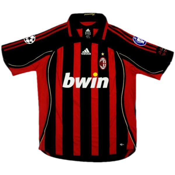 PIRLO #21 Retro AC Milan UCL Home Jersey 2006/07 - Image 2
