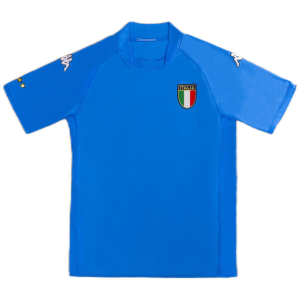 TOTTI #10 Retro Italy Home Jersey World Cup 2002 - Image 3