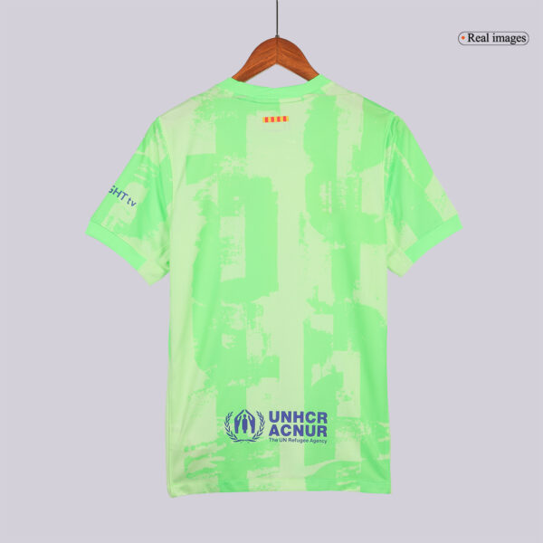 [Super Replica] Barcelona Third Spotify Logo Without Text Full Kit 2024/25 - Image 6