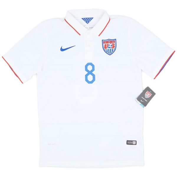 Dempsey #8 Retro USA Home Jersey 2014/15 - Image 2