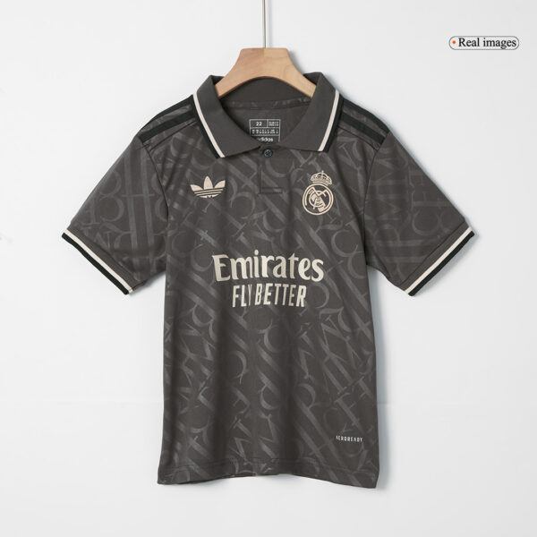 Kids Real Madrid Third Jersey Kit 2024/25 - Image 4
