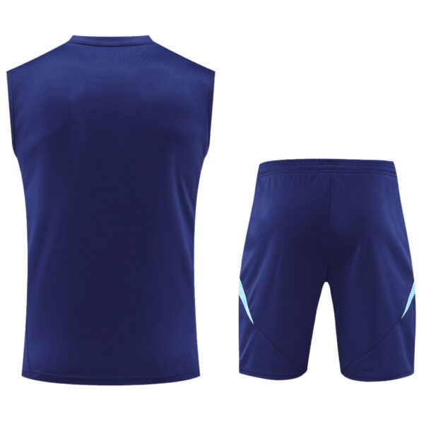 Arsenal Pre-Match Vest Kit(Jersey+Shorts) 2024/25 - Image 2