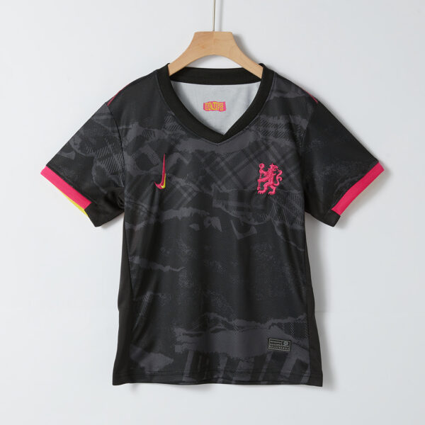 Kids Chelsea Third Kit Jersey+Shorts 2024/25 - Image 4