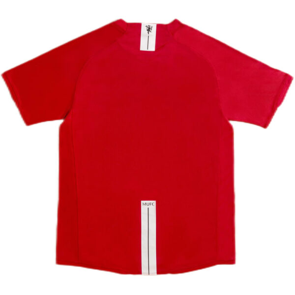 Retro Manchester United UCL Final Home Jersey 2007/08 - Image 2