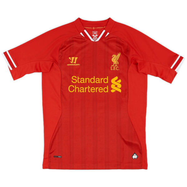 SUAREZ #7 Retro Liverpool Home Jersey 2013/14 - Image 2